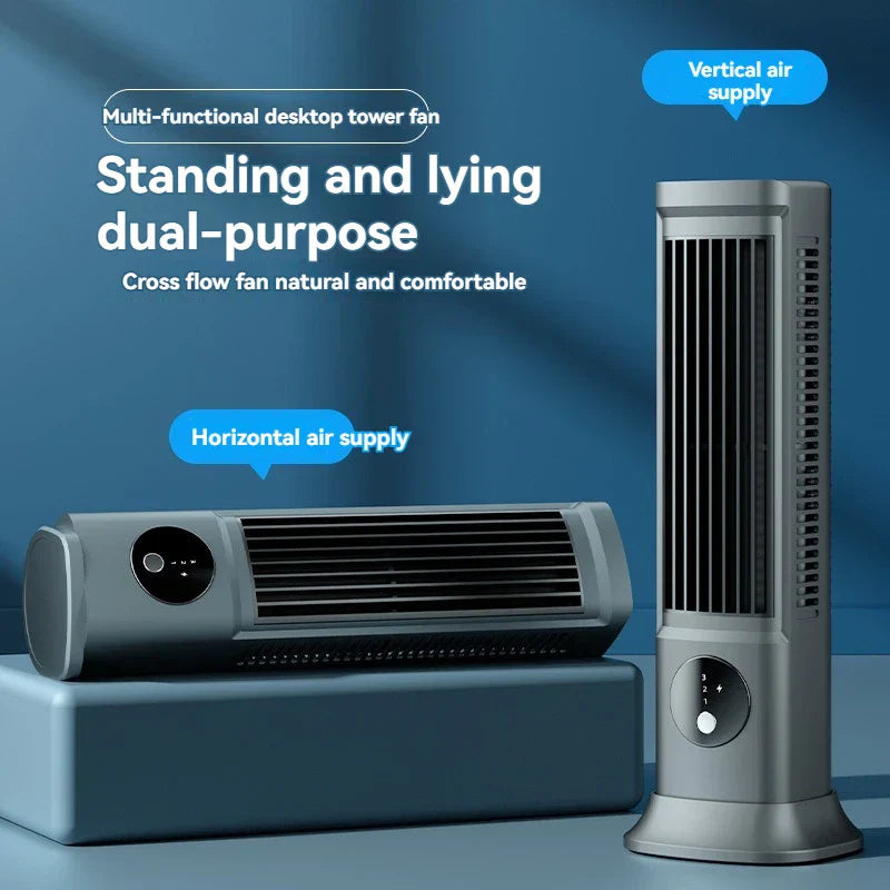 BowLift | Towerless Ultra Cool Air Conditioning Desktop Fan