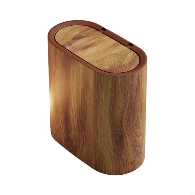 EcoHide Compact Trash Can with Hidden Lid Bowlift