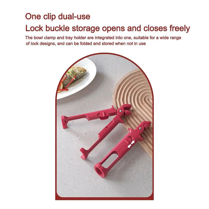 BowLift | 2in1 Anti-Scald Secure Grip Bowl Holder