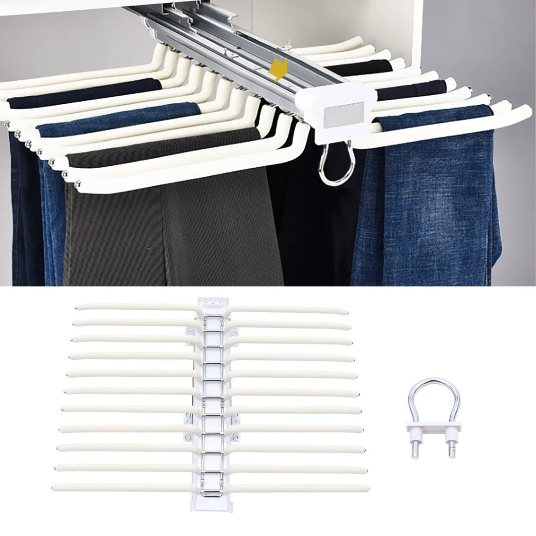 BowLift | Smart Slide-Out Rail Cloth Organizer