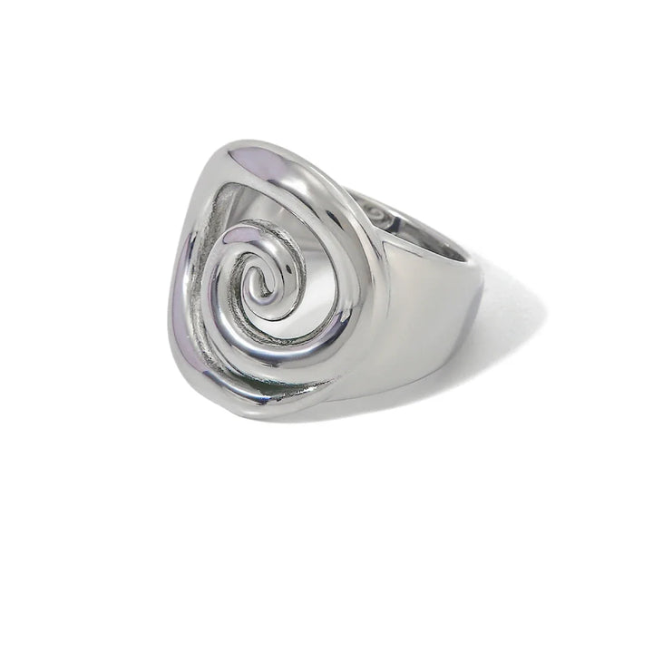 BowLift | 18k Spiral Statement Ring
