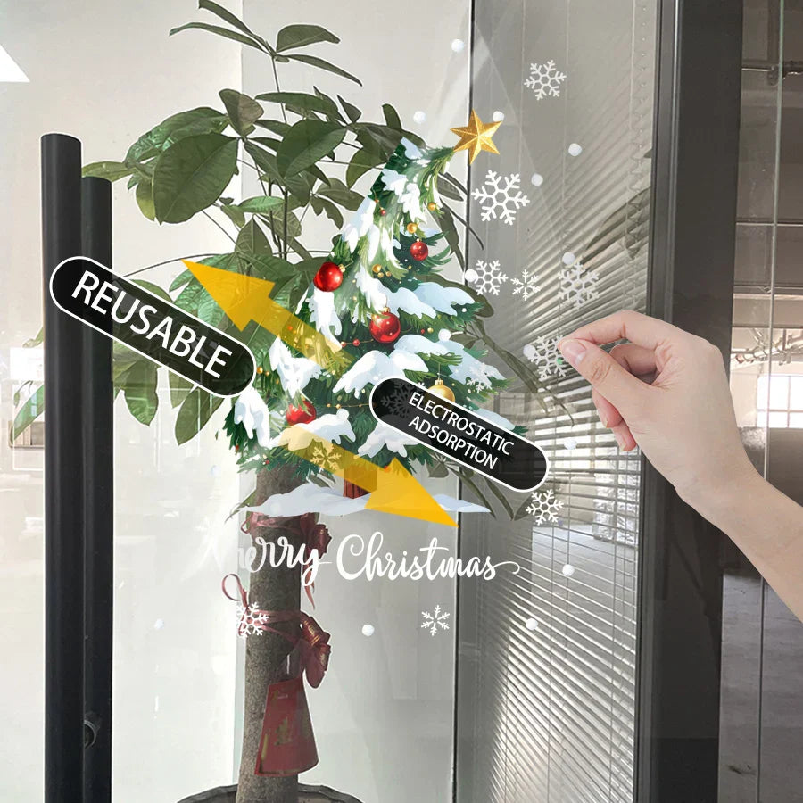 BowLift | Merry Glow 3D Christmas Tree Sticker