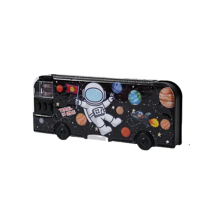 BowLift | Cartoon Bus Multifunctional Kids Stationery Pencil Box