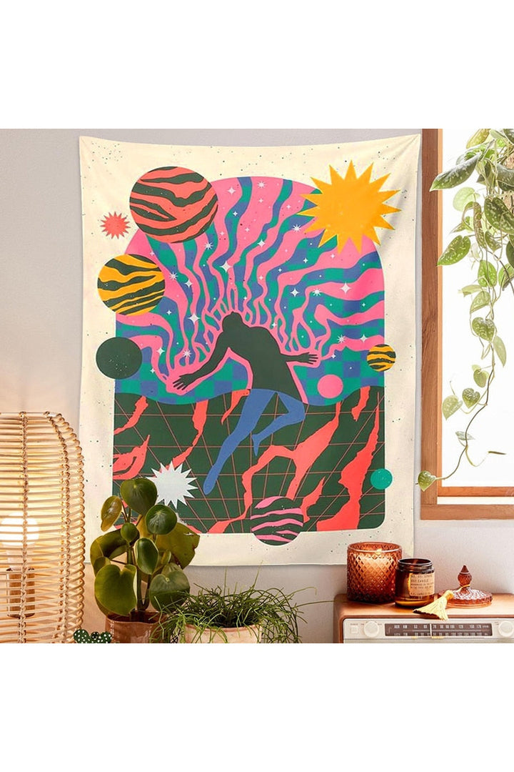 Travel Psychedelic Tapestry | Bowlift