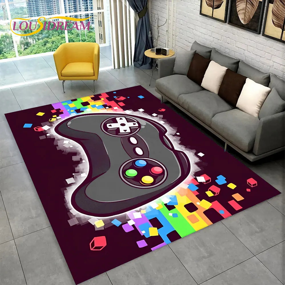BowLift | GameJoy Playmat – Soft 3D Gamepad Floor Mat for Children and Gamers