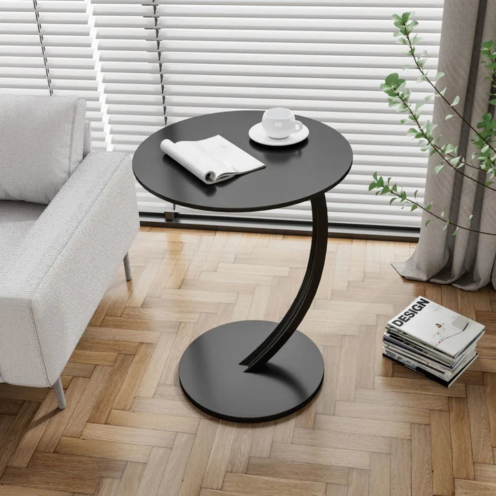 BowLift | Reinforced Round Side Table for Living Room and Bedroom