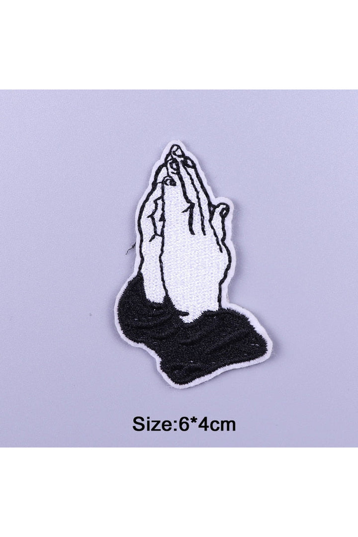 Punk Style Embroidered Patches | Bowlift