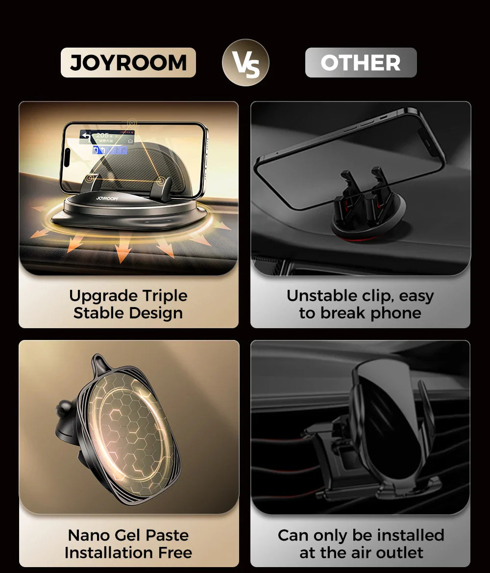 BowLift | Universal 360 Degree Rotating Car Phone Holder