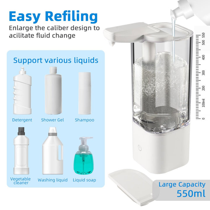 BowLift | Multi-Mode Automatic Sensor Large Soap Dispenser