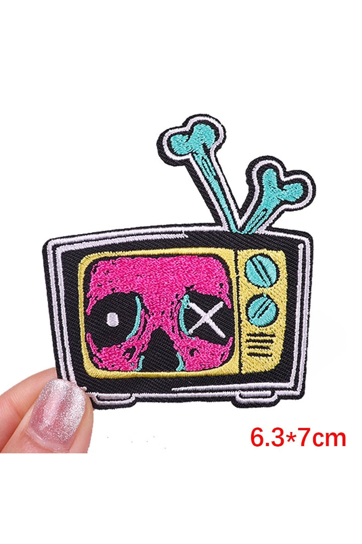 Punk Embroidery Patch Set | Bowlift