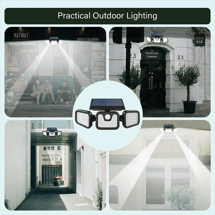 BowLift | Solar Motion Sensor Outdoor Lamp