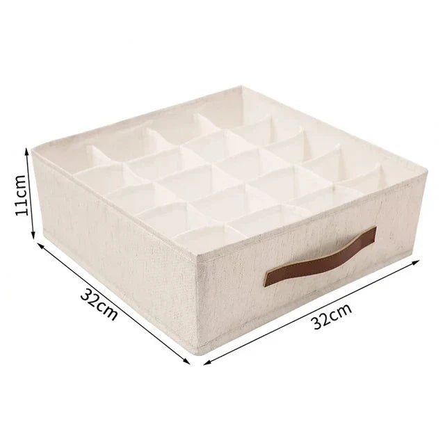 BowLift | ClarityBox Wardrobe Organizer | Collapsible & Space-Saving | High-Quality Non-Woven Fabric Material
