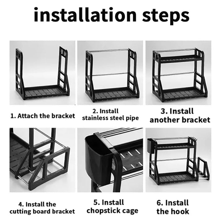 BowLift | Multi-Layer Kitchen Storage Rack