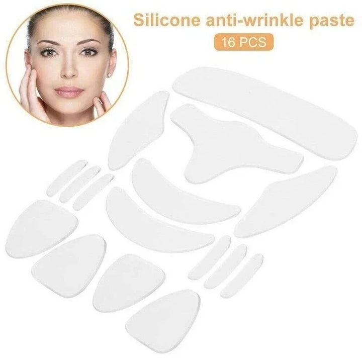 BowLift | Reusable Anti Wrinkle Silicone Sticker 16 Pcs