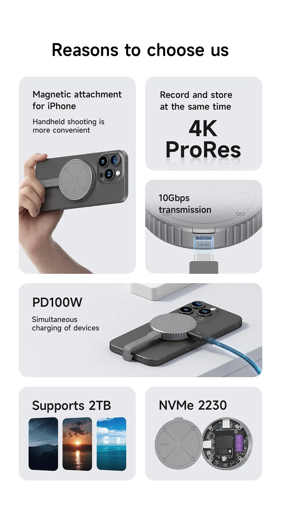 BowLift | Mag Safe Portable SSD