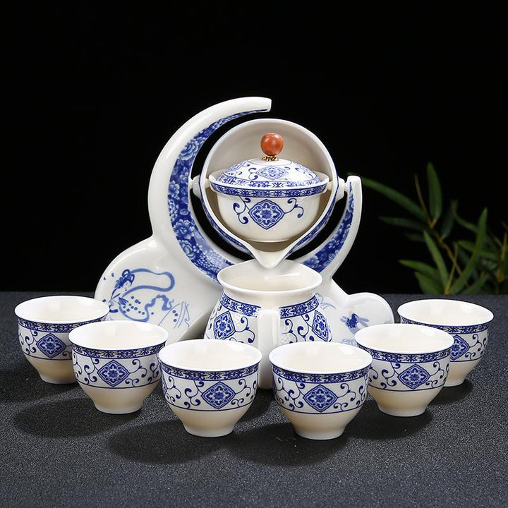 BowLift | Ceramic Charm Far East Style Semi-Automatic Teapot