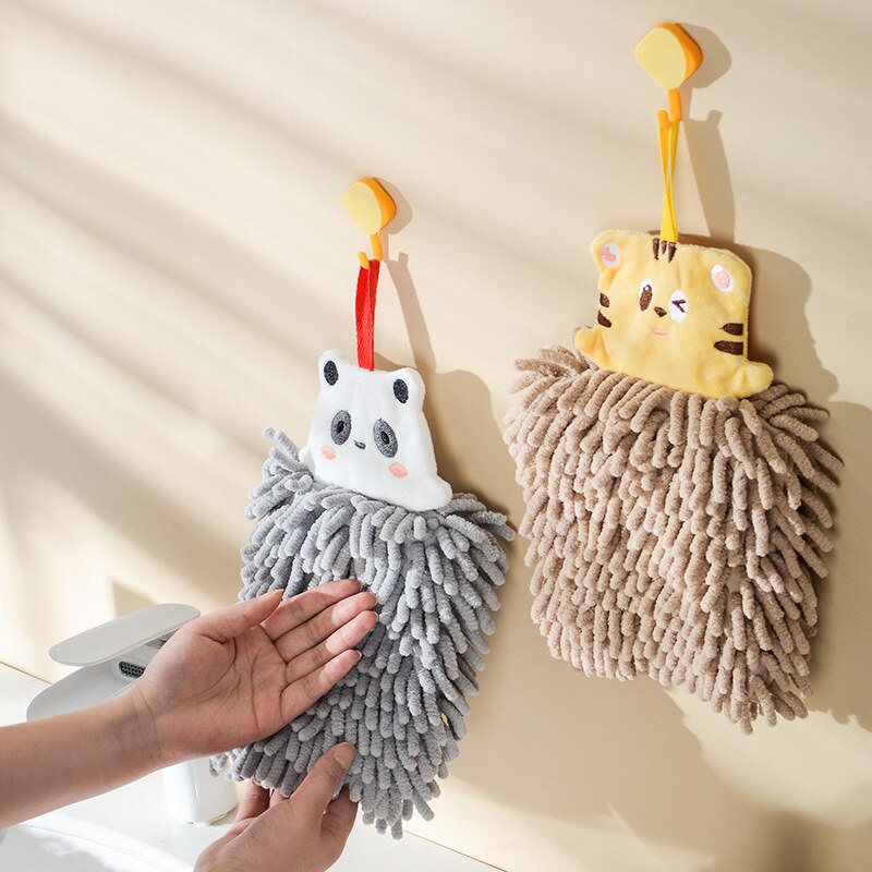 BowLift | Quick Water Absorber Bear Plush Hand Towel