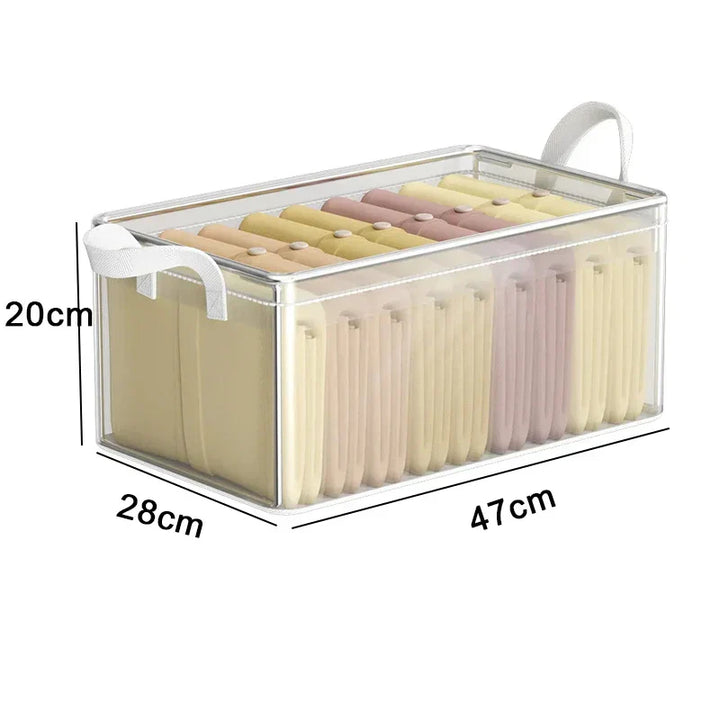 BowLift | ClearBoxx Storage Box | Transparent & Durable Design | Foldable & Space-Saving