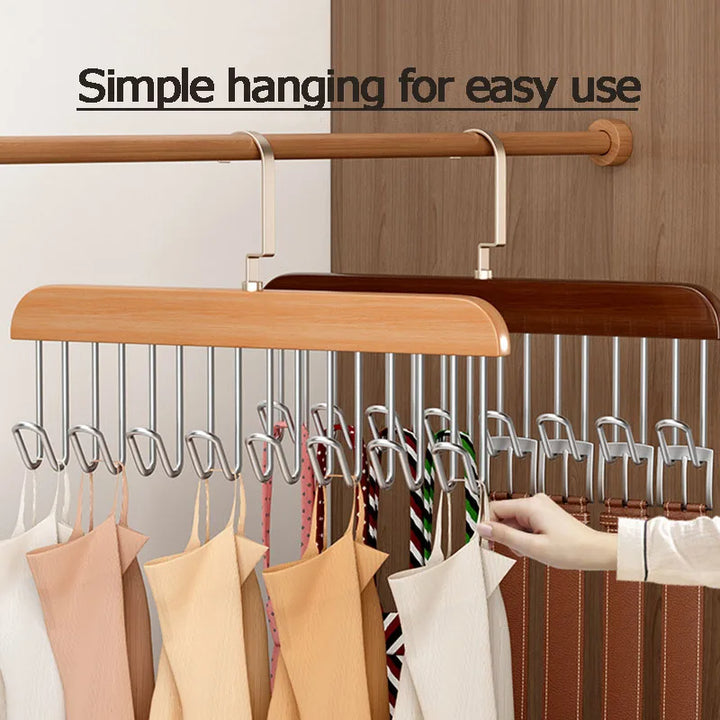 BowLift | Multi-Hook Space Saver Clothes Organizer Rack