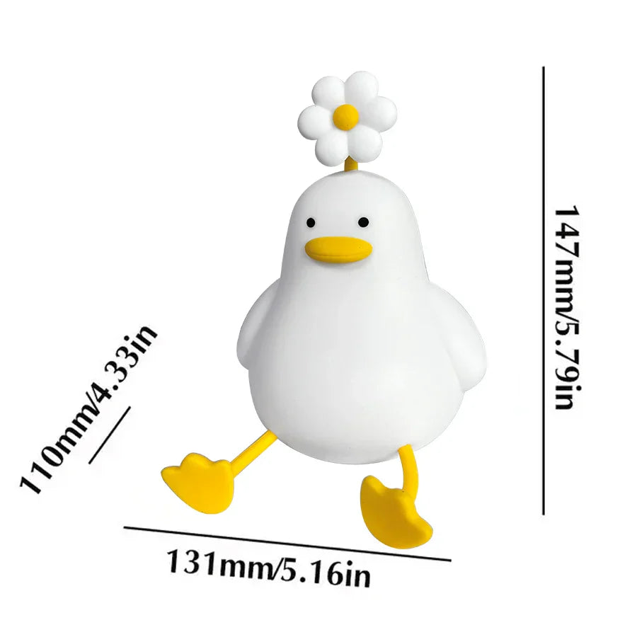 BowLift | Cute Flower Duck Phone Holder Night Lamp