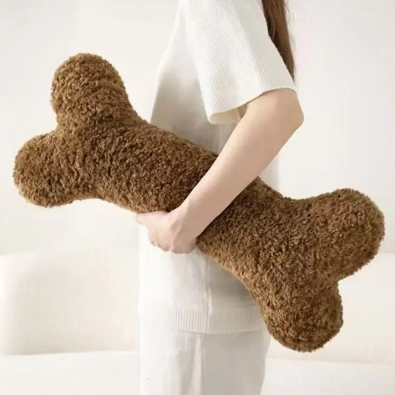 Creative Bone-Shaped Plush Pillow | Bowlift