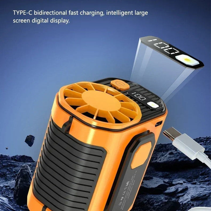 BowLift | Wearable Clip-On Cooling Mini Powerful Fan