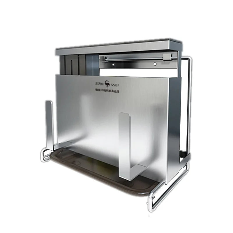 BowLift | Stainless Steel Wall Mounted Knife Organizer Rack
