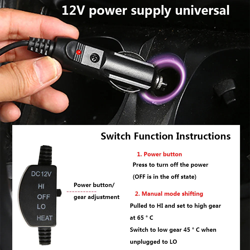 BowLift | USB Car Seat Heating Pad