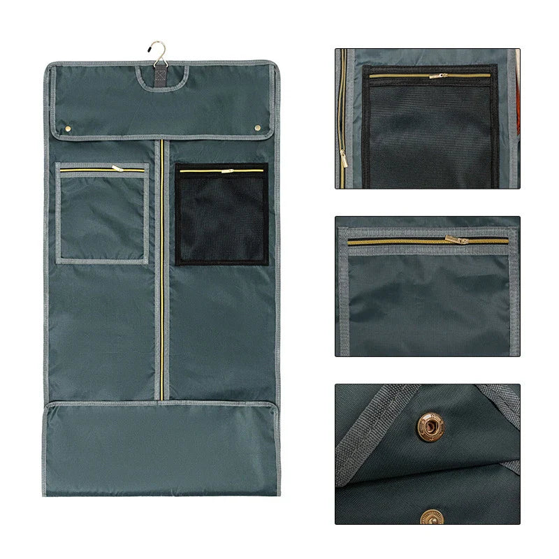 BowLift | Voyatura FlexPack | Foldable Travel Bag with Suit Compartment | 53 L | 3-in-1 Backpack, Shoulder Bag & Duffel Bag