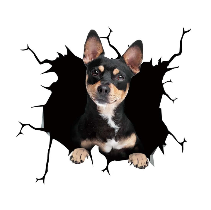 BowLift | Car Scratch Hider 3D Puppy Sticker