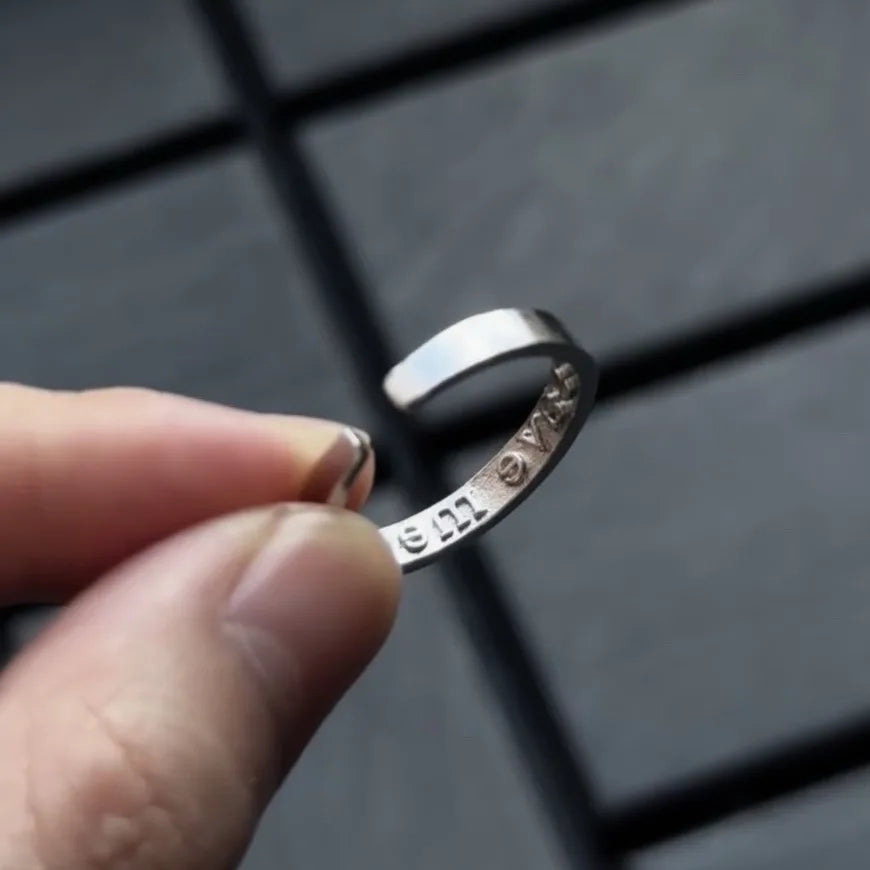 BowLift | I'm Fine Save Me Adjustable Couple Ring
