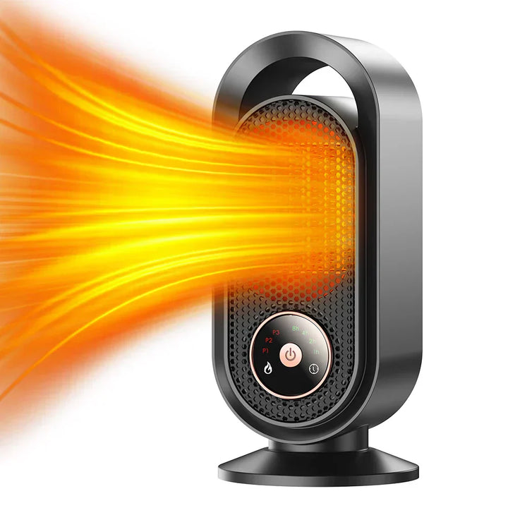 BowLift | WarmBreeze Mini Heater – Portable 1000W Fan Heater for Desk and Room