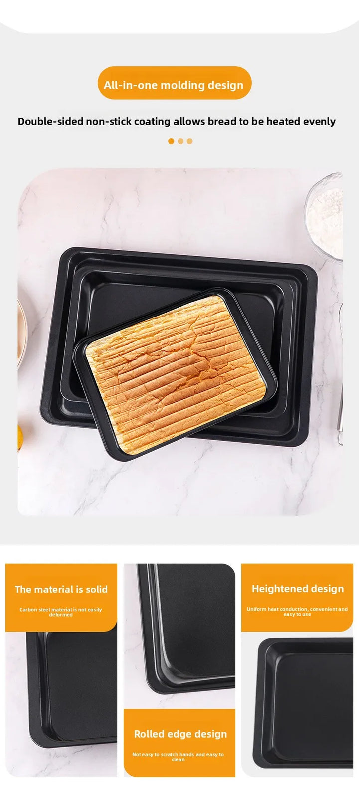 BowLift | Nonstick Carbon Steel Baking Tray