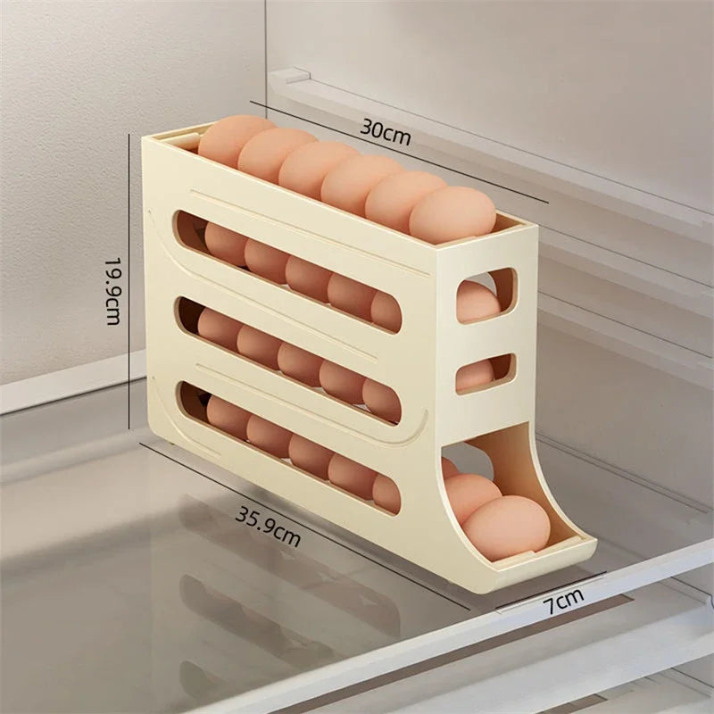 BowLift | Eggs Dispenser Fridge Organizer Rack