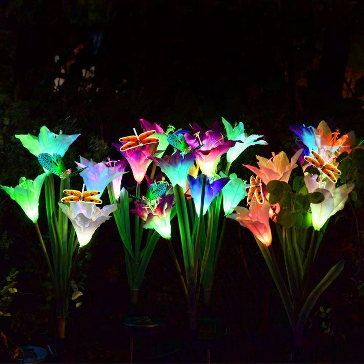 BowLift | Soleil flower - Illuminate your garden - Magical atmosphere - Renewable energy