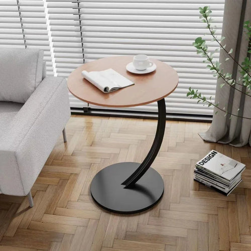 BowLift | Reinforced Round Side Table for Living Room and Bedroom