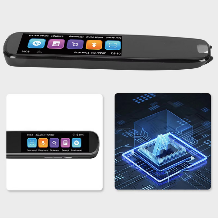BowLift | Smart WiFi Scanning Translation Pen with 2MP Camera and 131-Language Support