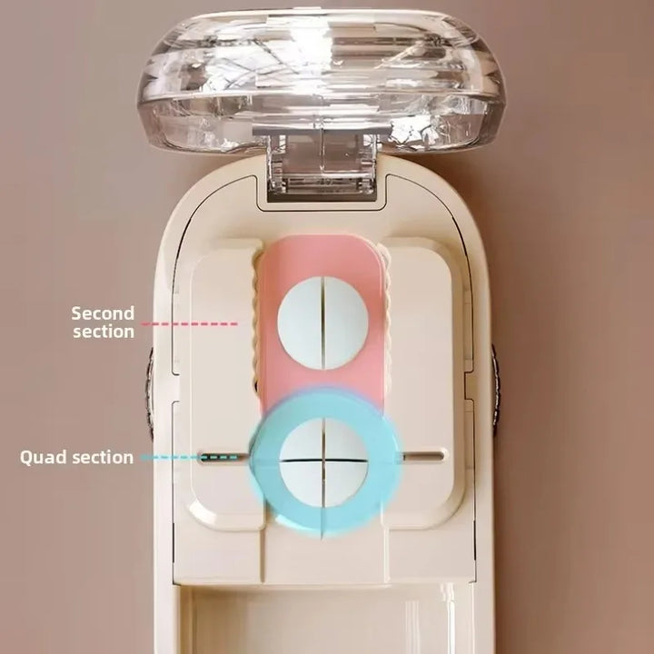 BowLift | Pocket Size Dustproof Pill Cutter Organizer