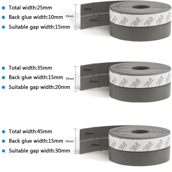 Seal Tight Self-Adhesive Door Bottom Strip | Bowlift