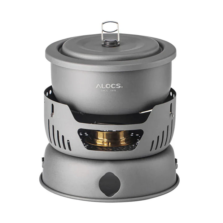 BowLift | Portable Outdoor Cookware Set – Lightweight Camping Cooking Gear with Windshield