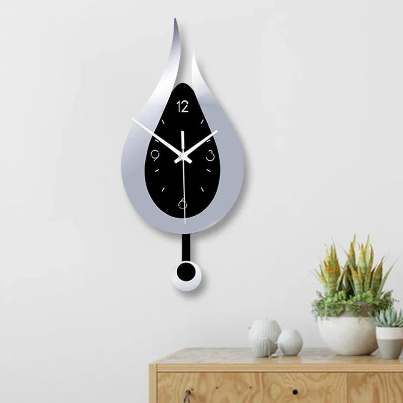 GraceTime Elegant Wall Clock – Stylish Decorative Accent for Your Home Bowlift