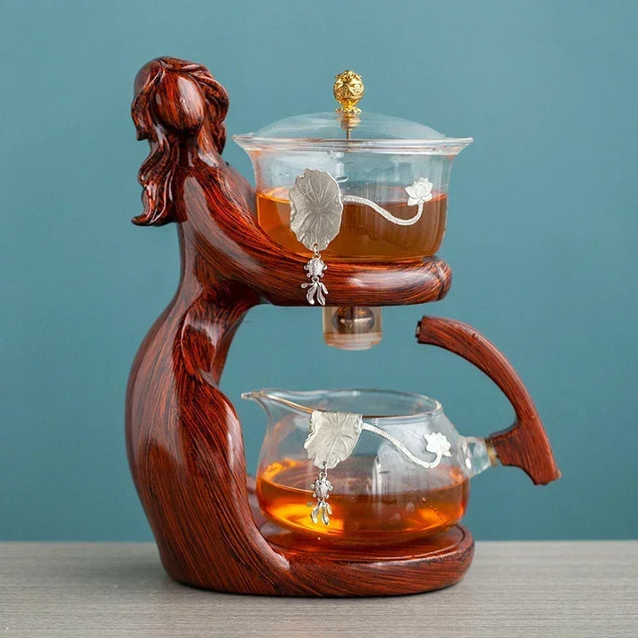 BowLift | Nature Harmony Wooden Teapot