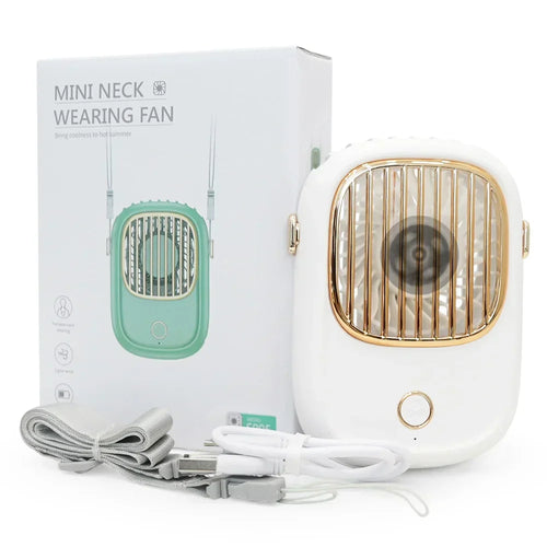BowLift | CoolBreeze AeroLynx | Mini Fan | 3-in-1 Portable | Rechargeable & Compact