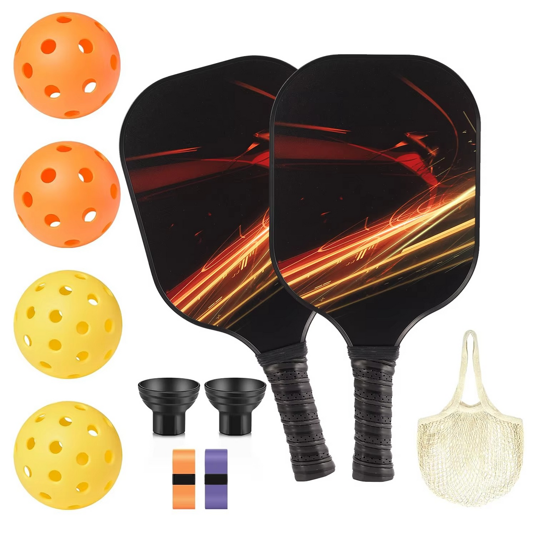 BowLift | USAPA Approved Graphite Pickleball Paddle Set for Outdoor Play