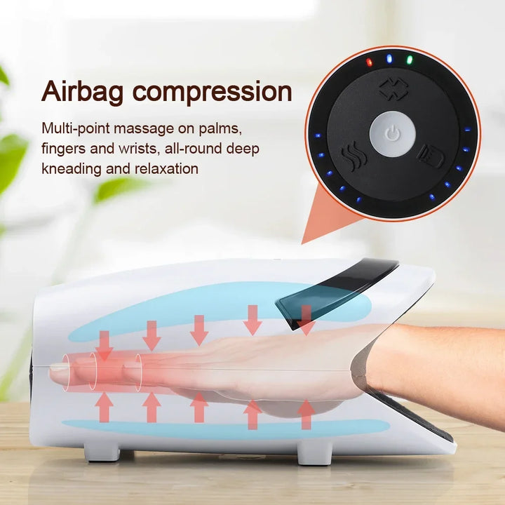 BowLift | Hot Compress Electric Triple Mode Ergonomic Hand Massager