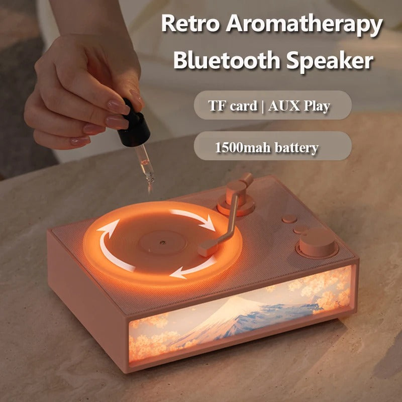 BowLift | Vintage Design & LED Mood Lighting Wireless Aromatherapy Speaker