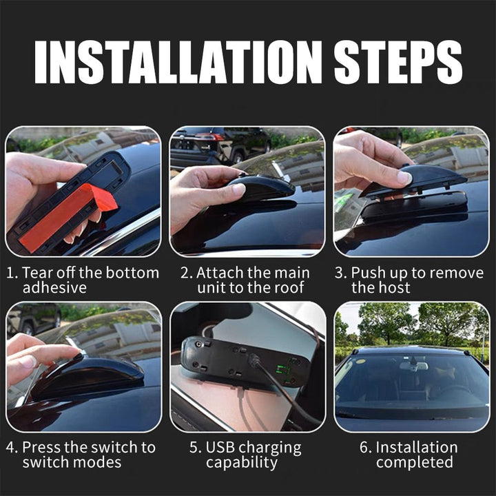 BowLift | Road Laser Remote Control Car Alert Lighting System