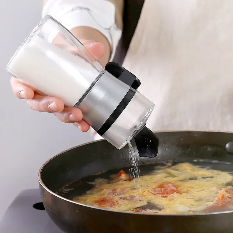 BowLift | Elegant push dispenser that makes serving spices easier