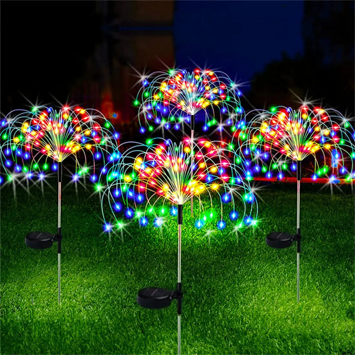 BowLift | LED Solar Firework Fairy Outdoor Pathway Lights