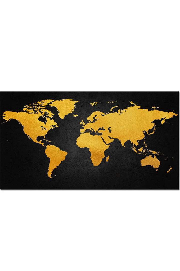 Akademia World Map Canvas | Bowlift